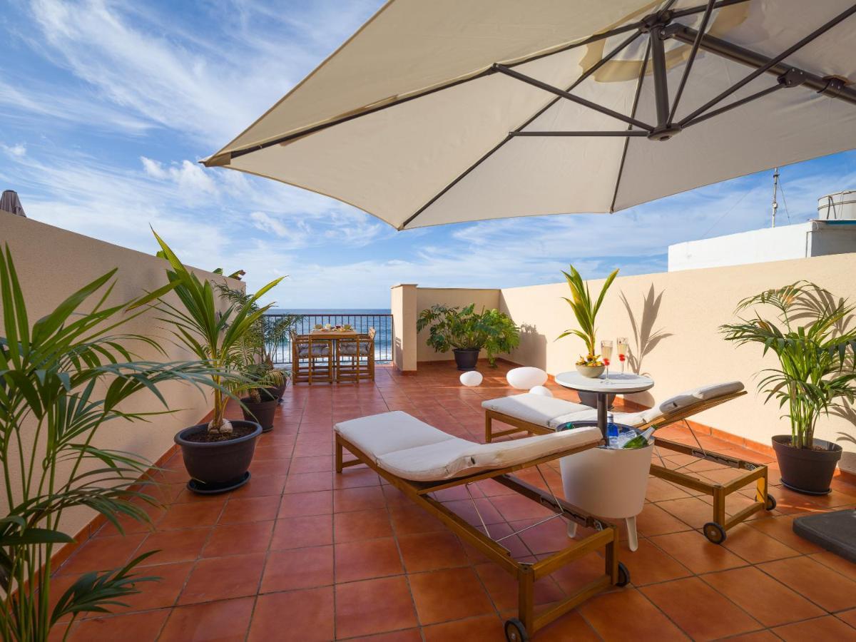 Giraud II - Secluded Beachfront Duplex Santa Maria de Guia de Gran Canaria Eksteriør billede