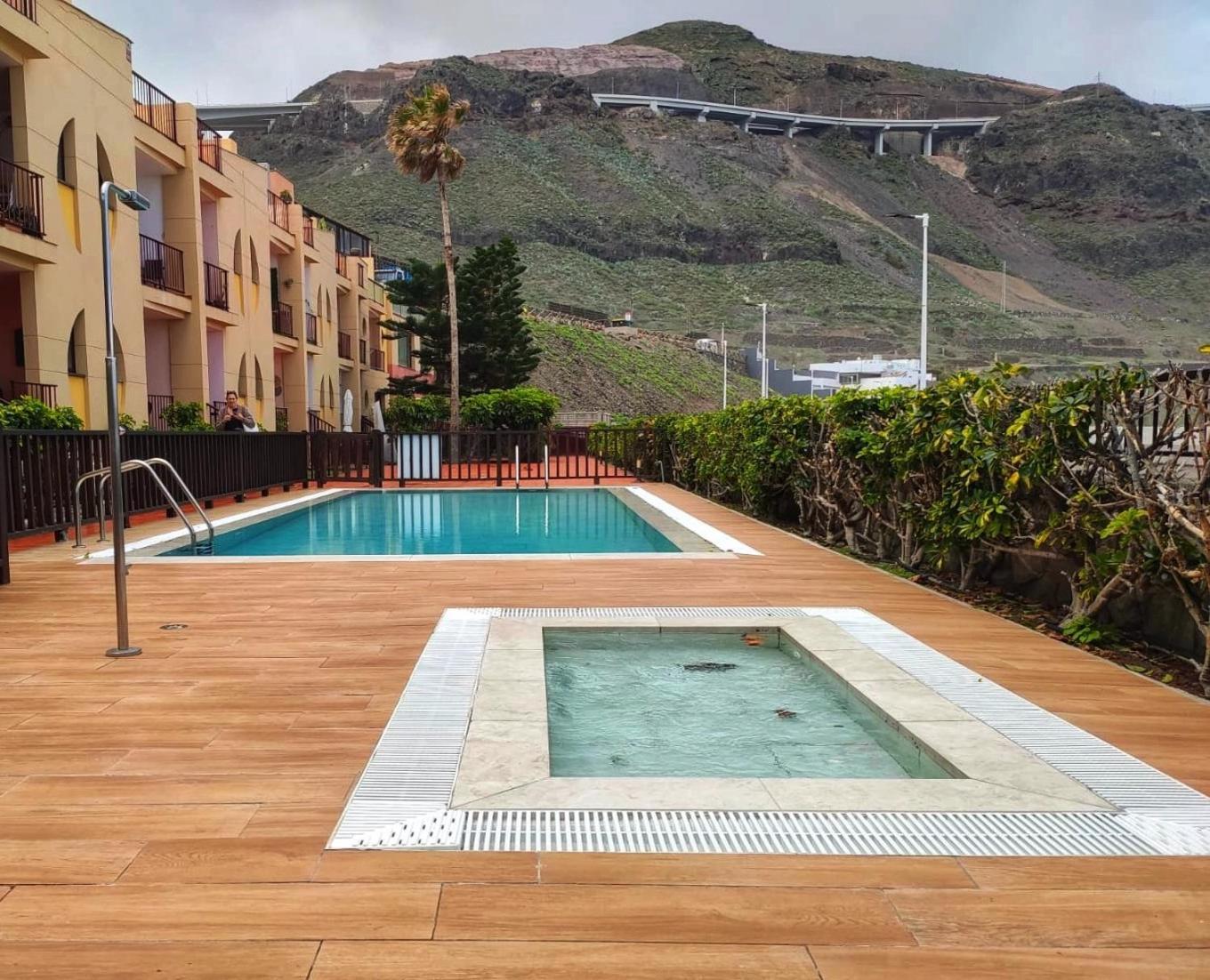 Giraud II - Secluded Beachfront Duplex Santa Maria de Guia de Gran Canaria Eksteriør billede